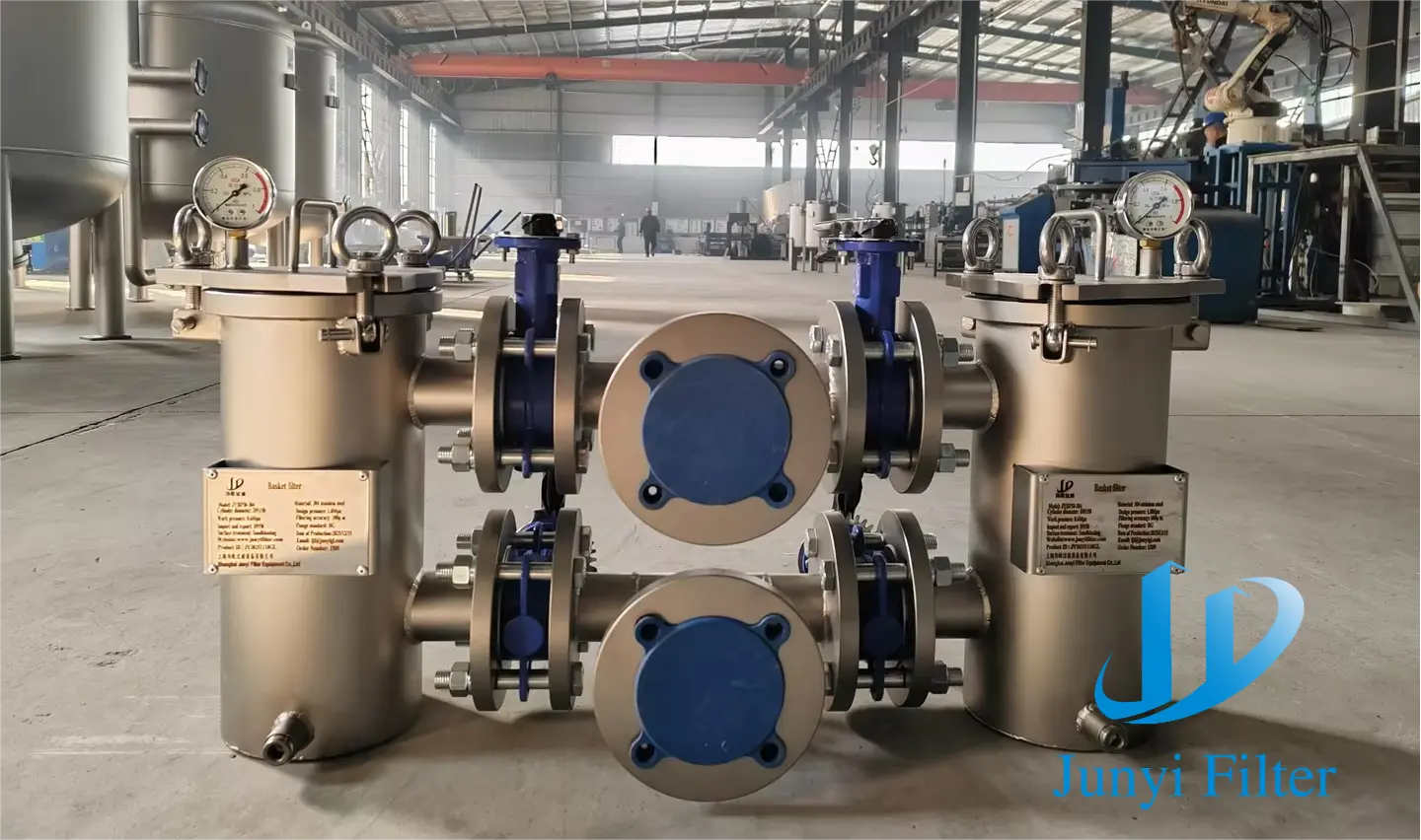 Philippines | Dual-basket filters enable continuous and uninterrupted filtration of fluids in pipelines
